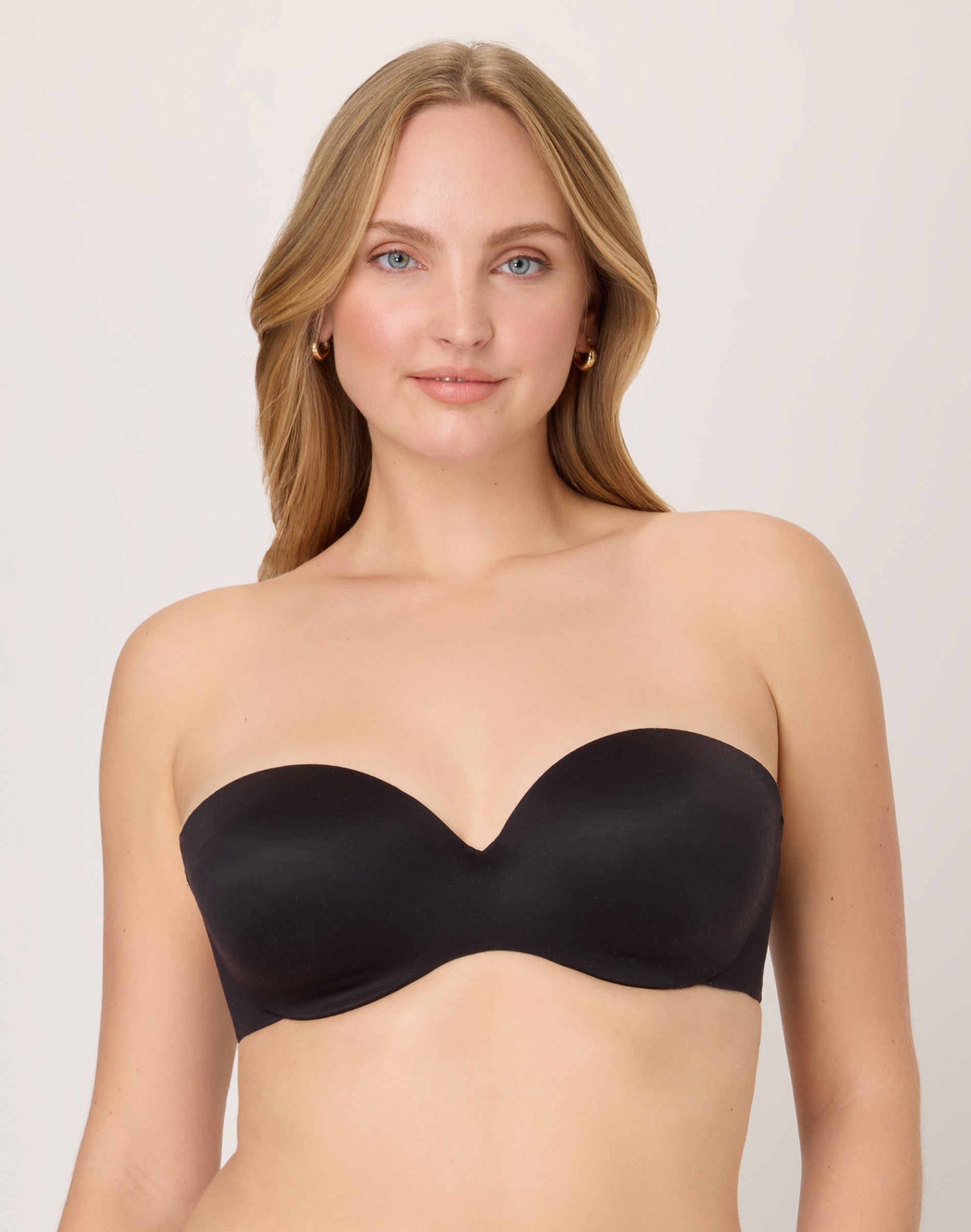 Maidenform Custom Lift Strapless Bra with Underwire, Convertible Straps Black 34A Women's