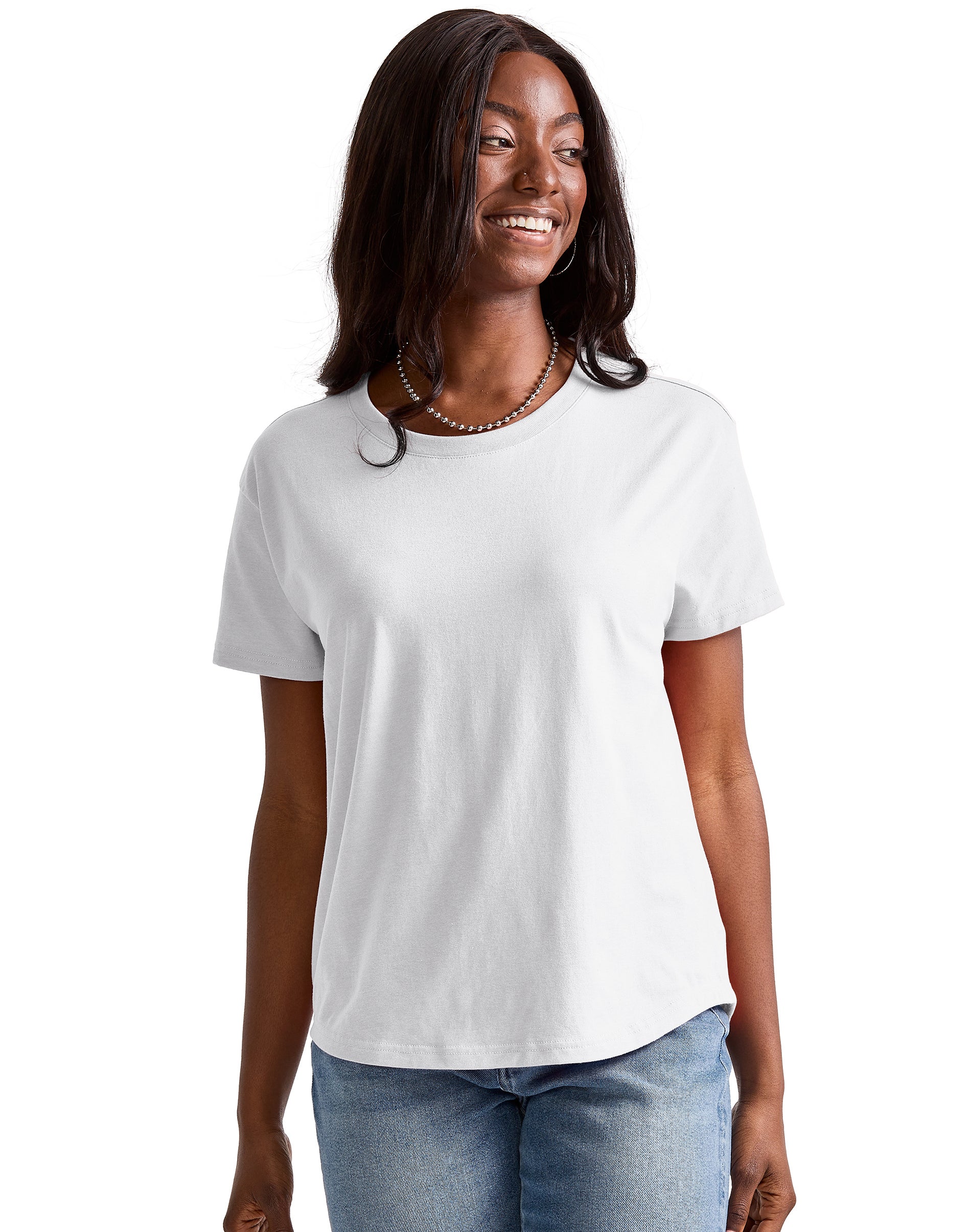 Hanes Originals Women's Cotton TShirt, Relaxed Fit