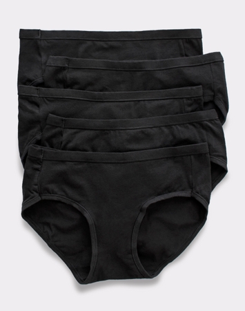 Hanes Ultimate ComfortSoft Women&rsquo;s Hipster Underwear, 5-Pack