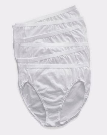 Hanes Ultimate Women's Breathable Hi-Cut Underwear, 6-Pack