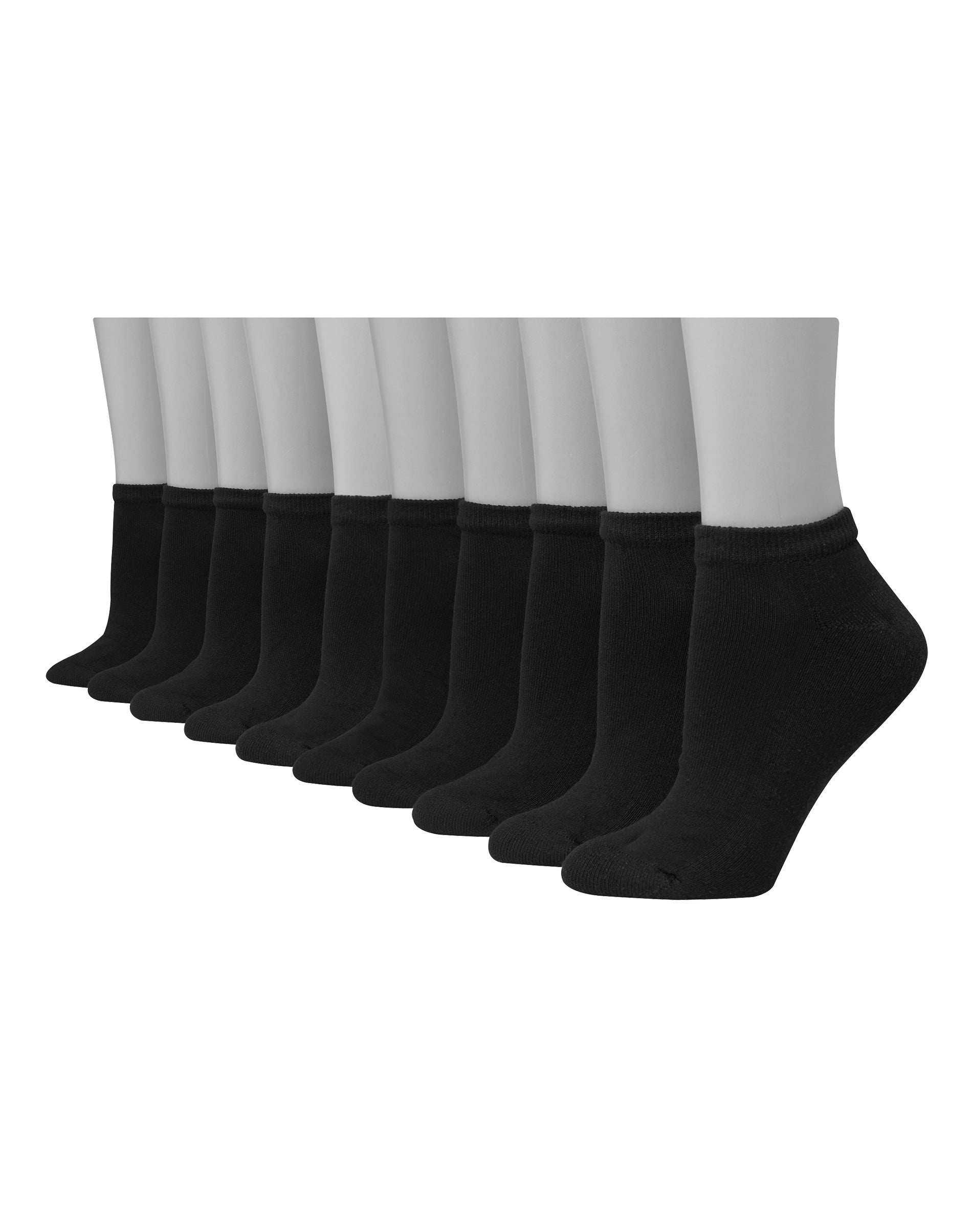Hanes Women's LowCut Athletic Socks