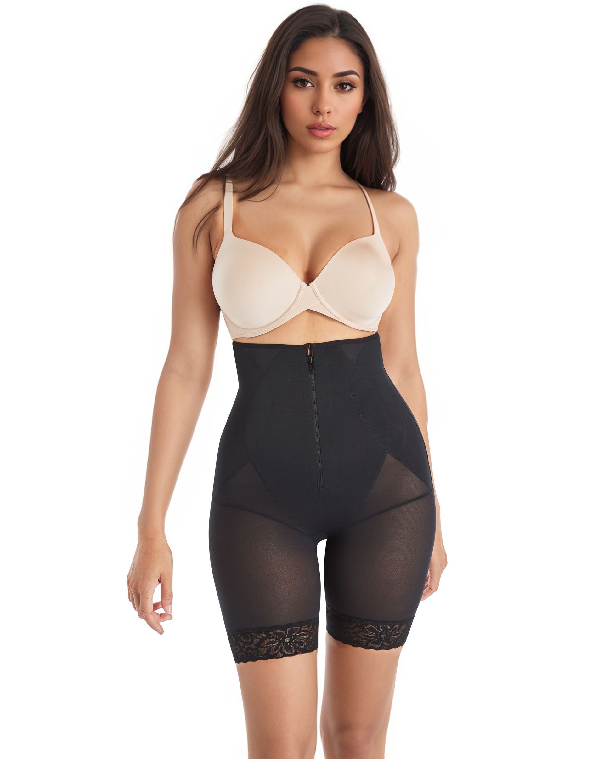 Maidenform Voluptuosa Shapewear, Ultra-Firm Tummy Control Fajas Body Shaper Shorts for an Hourglass Figure Black S Womens Maidenform Voluptuosa Shapewear, Ultra-Firm Tummy Control Fajas Body Shaper Shorts for an Hourglass Figure Black S Womens