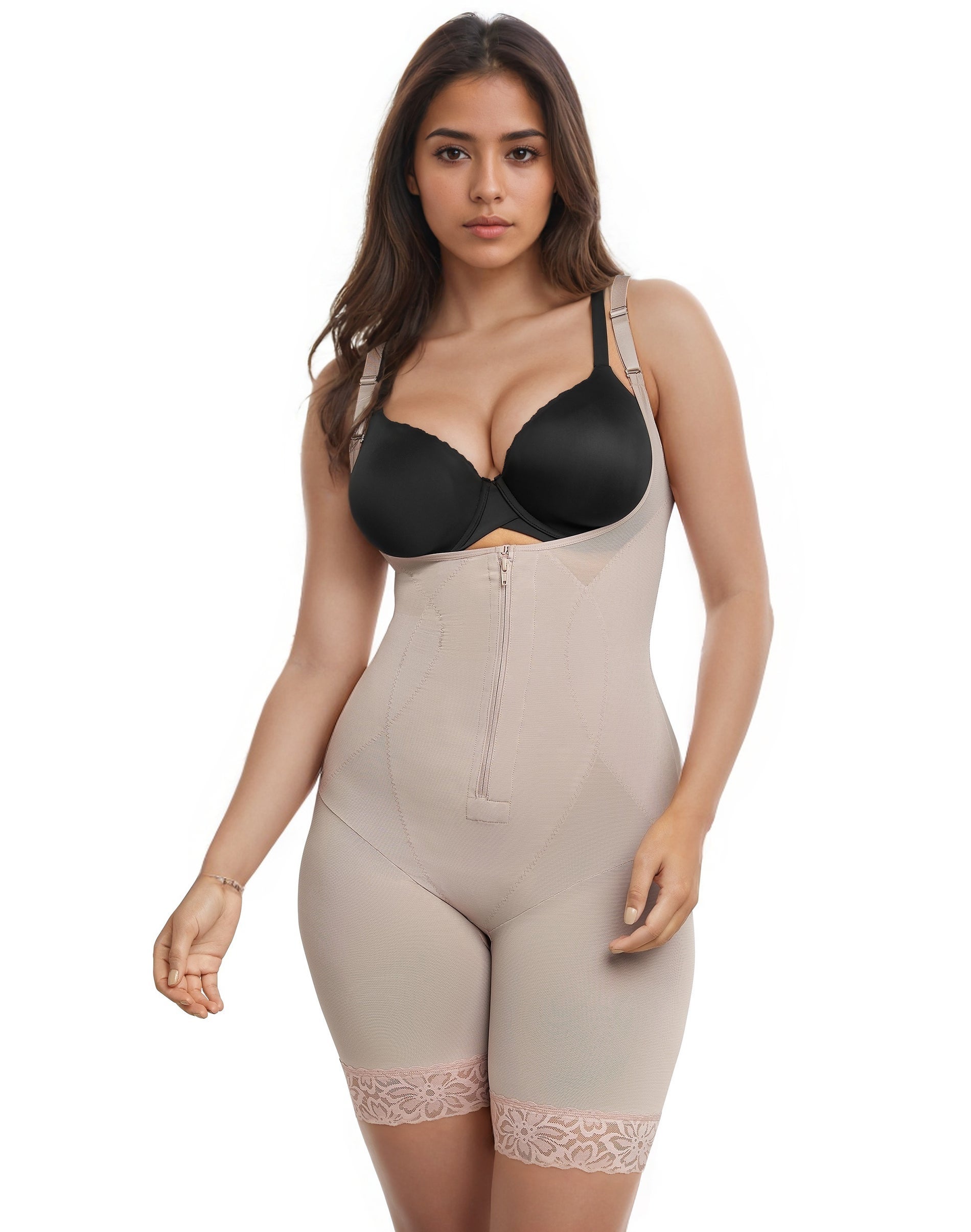 Maidenform Voluptuosa Shapewear Bodysuit with Tummy Control, Wear Your Own Bra for Women, Faja Body Shaper Evening Blush 3XL Maidenform Voluptuosa Shapewear Bodysuit with Tummy Control, Wear Your Own Bra for Women, Faja Body Shaper Evening Blush 3XL