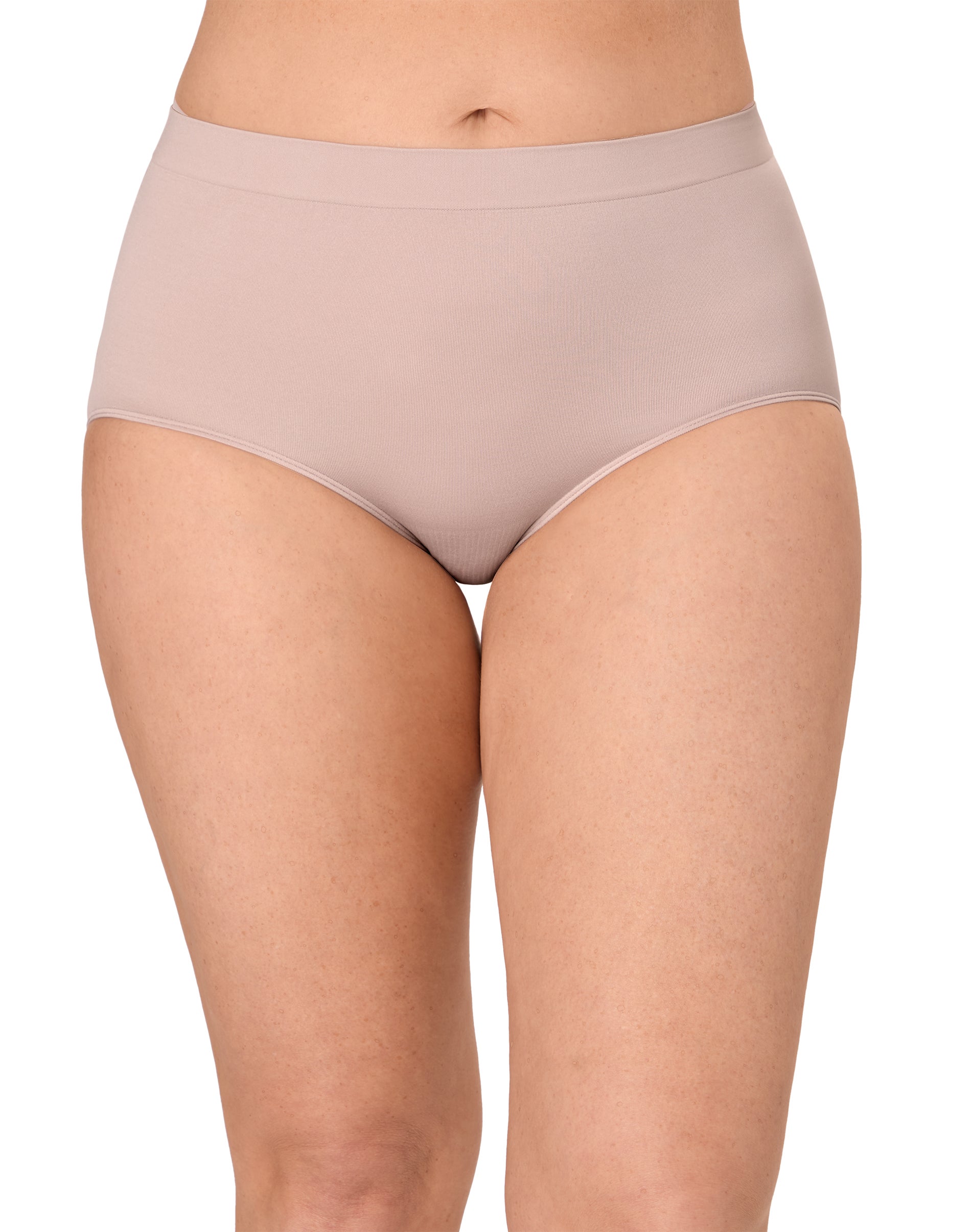 Bali One Smooth U All-Around Smoothing Underwear Brief Evening Blush 7 Women's
