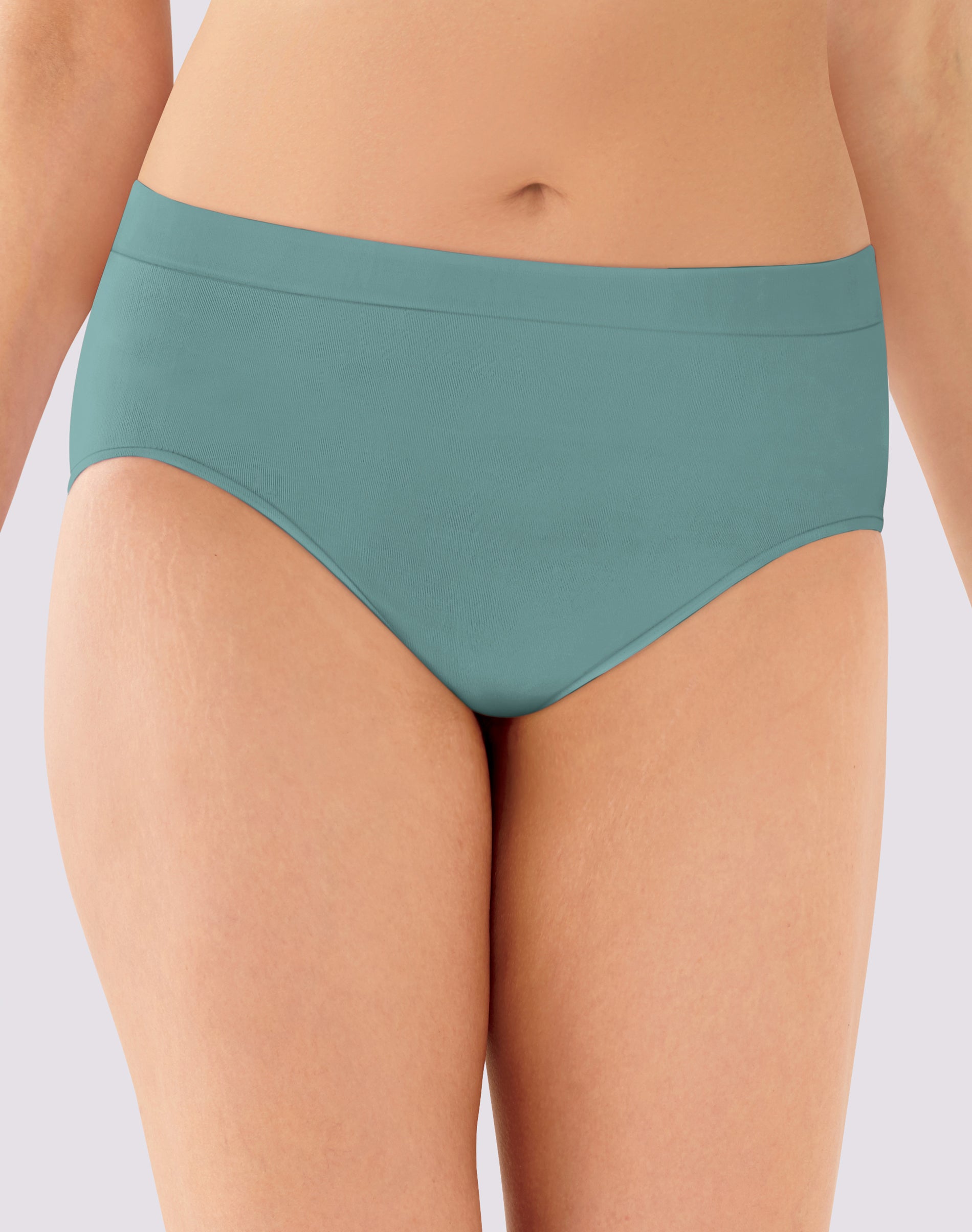 Bali Women's One Smooth U All Over Smoothing Brief Panty – Seamless, No Show Underwear With Full Back Coverage