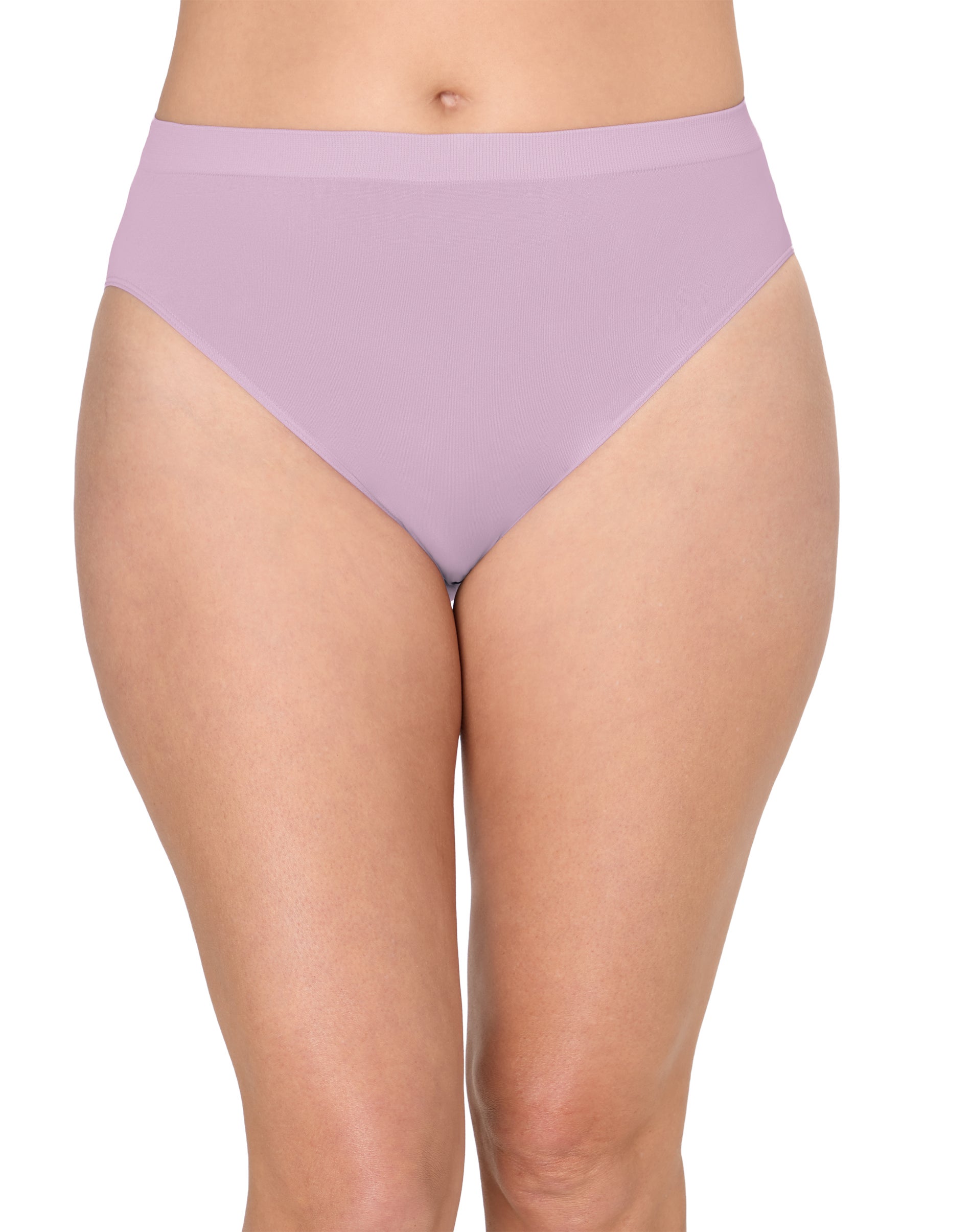Bali Comfort Revolution Hi Cut Brief Sugarplum Purple 11 Women's