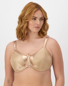Bali Passion for Comfort Minimizer Underwire Bra_Pink Leaf