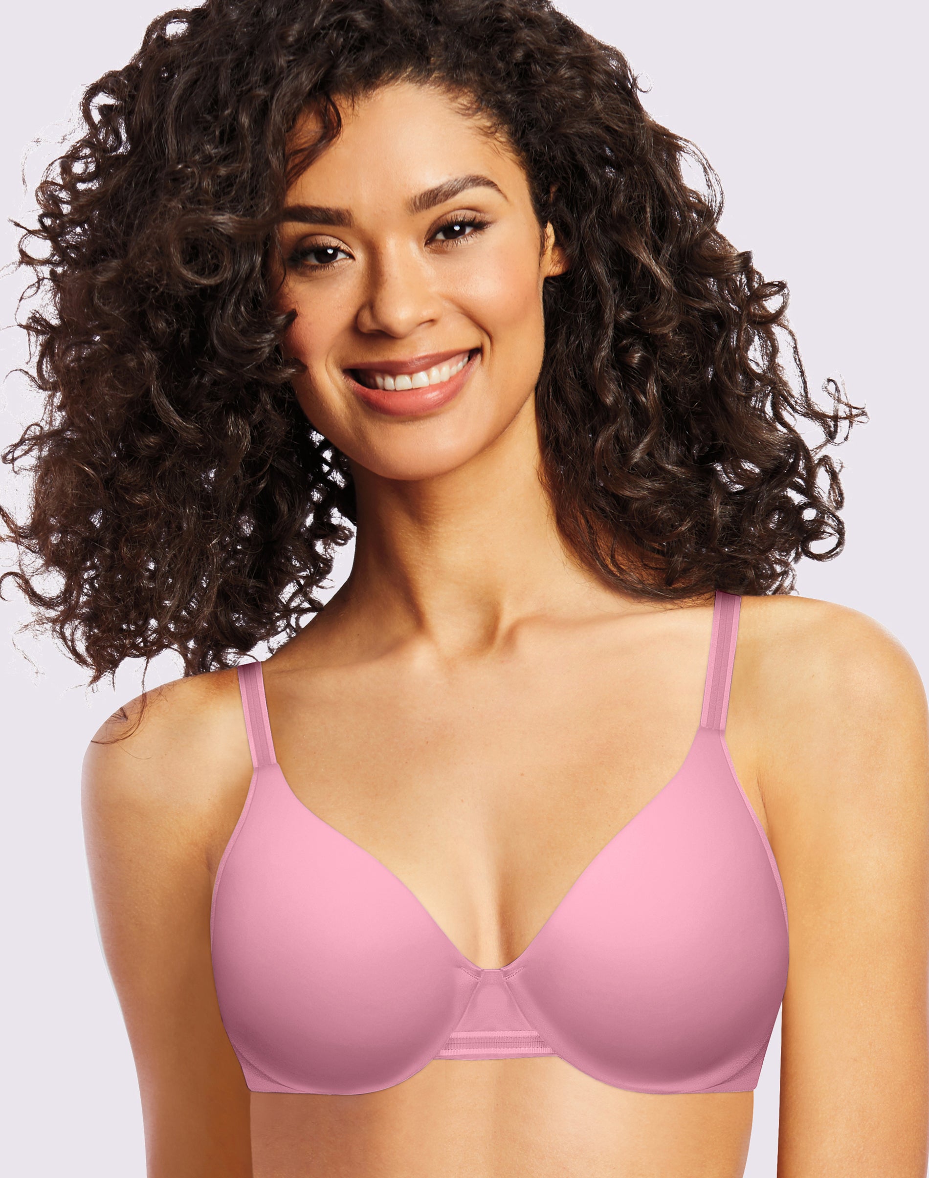 Bali One Smooth U Minimizer Reggiseno Con Ferretto: Effetto Riducente, Traspirante, Spalline Convertibili, Colore Opaco