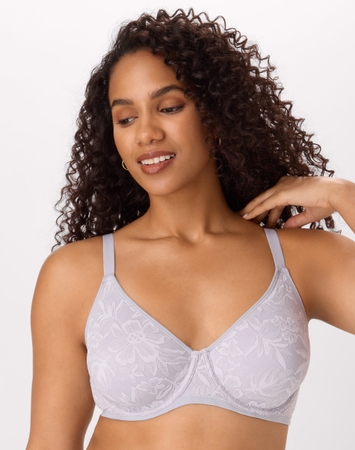 Bali Breathe Cotton Modal Lace Underwire Bra