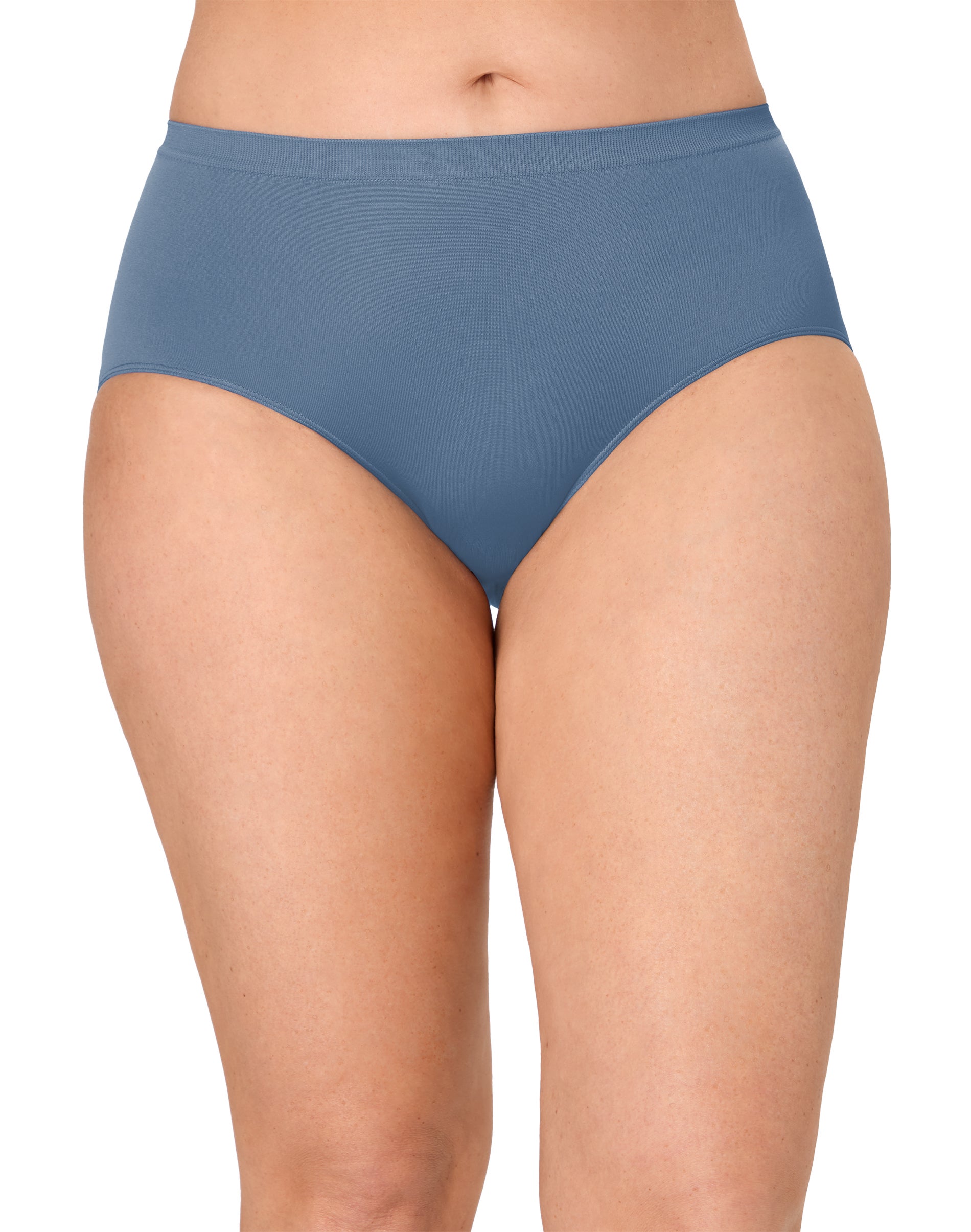 Bali Comfort Revolution Seamless Brief Antique Blue 7 Women's