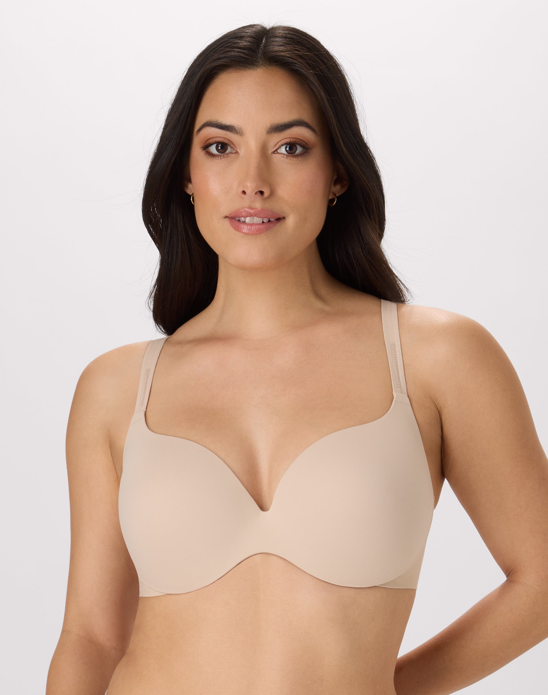 Maidenform Dreamwire Back Smoothing Underwire Bra Almond 36C Women's
