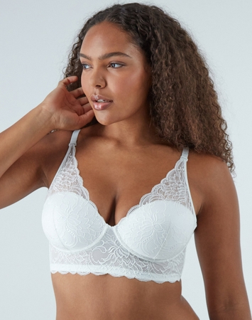Lightly Lined Convertible Lace Bralette