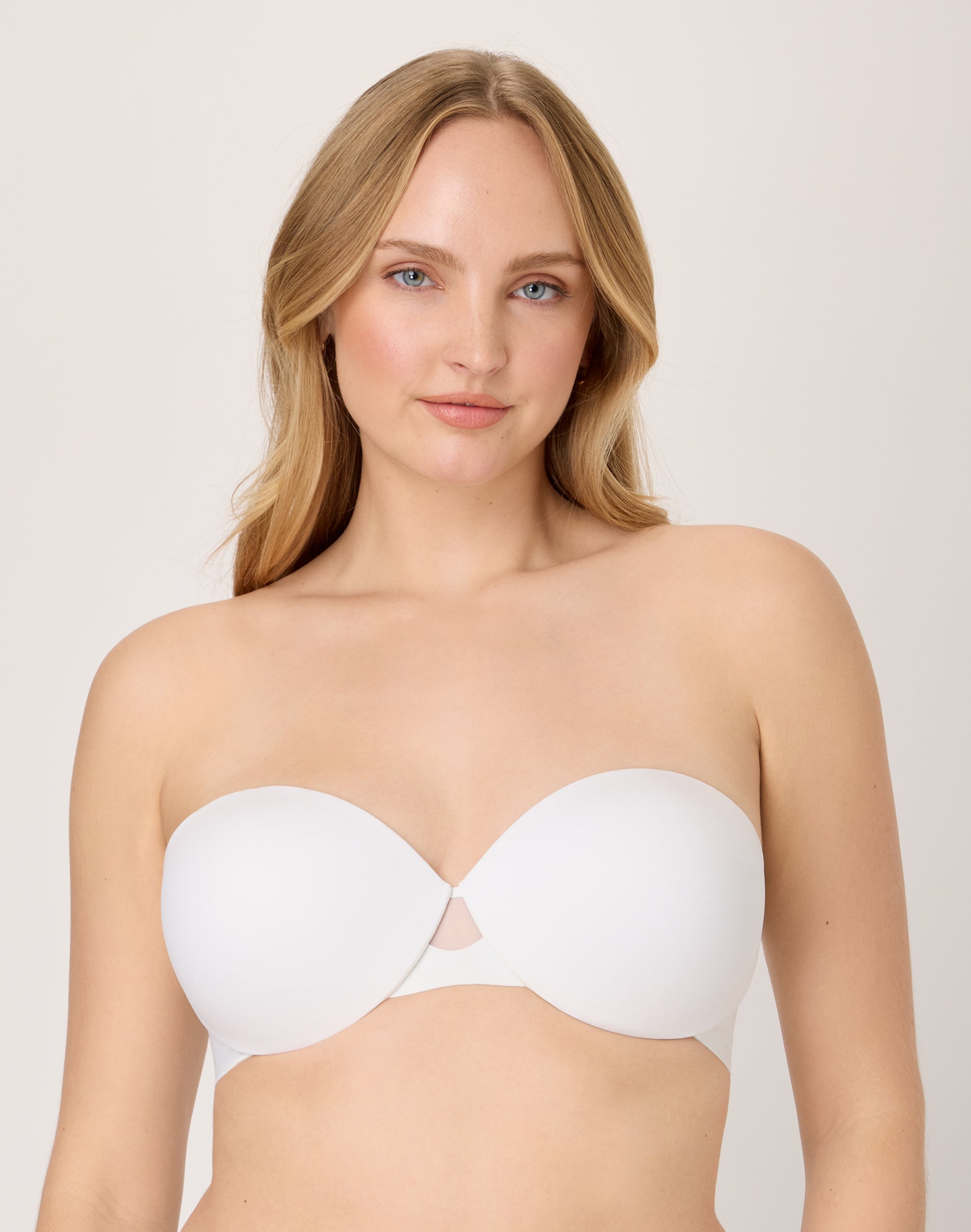 Maidenform DreamWire Multiway Strapless Bra with Underwire White 32C Women's