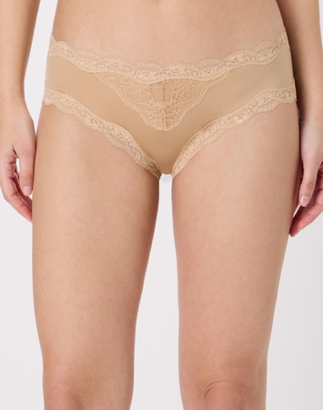 Cheeky Hipster Underwear, Lace & Soft Microfiber