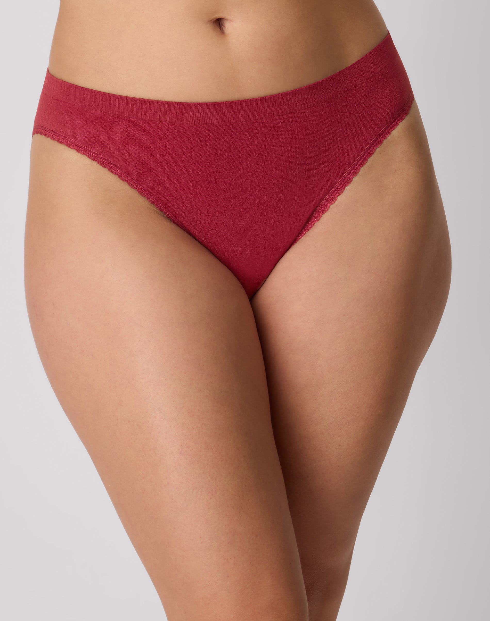 Maidenform Seamless Bikini Spice Market Red M Women's