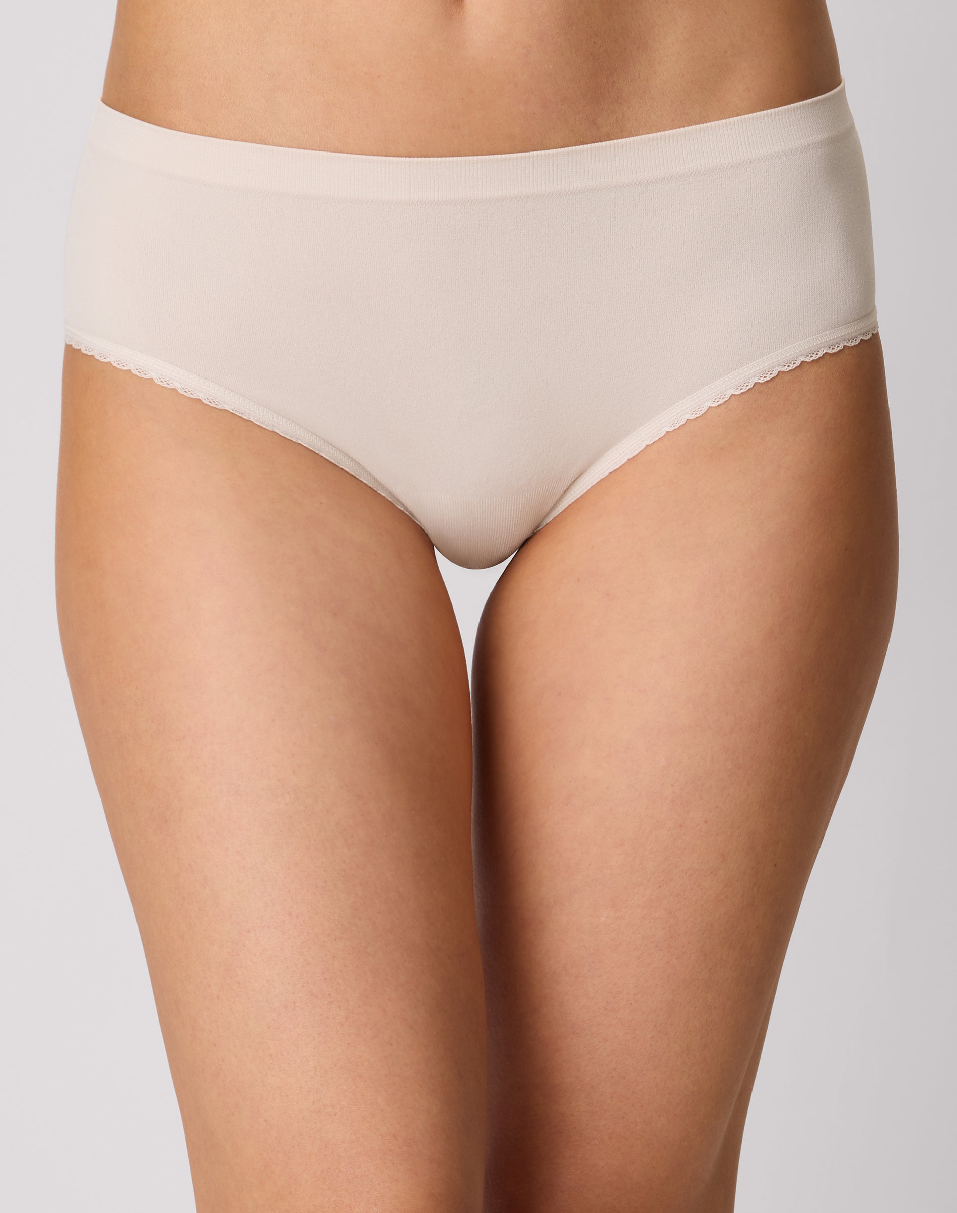 Maidenform Seamless Hipster Beige Bisque M Women's