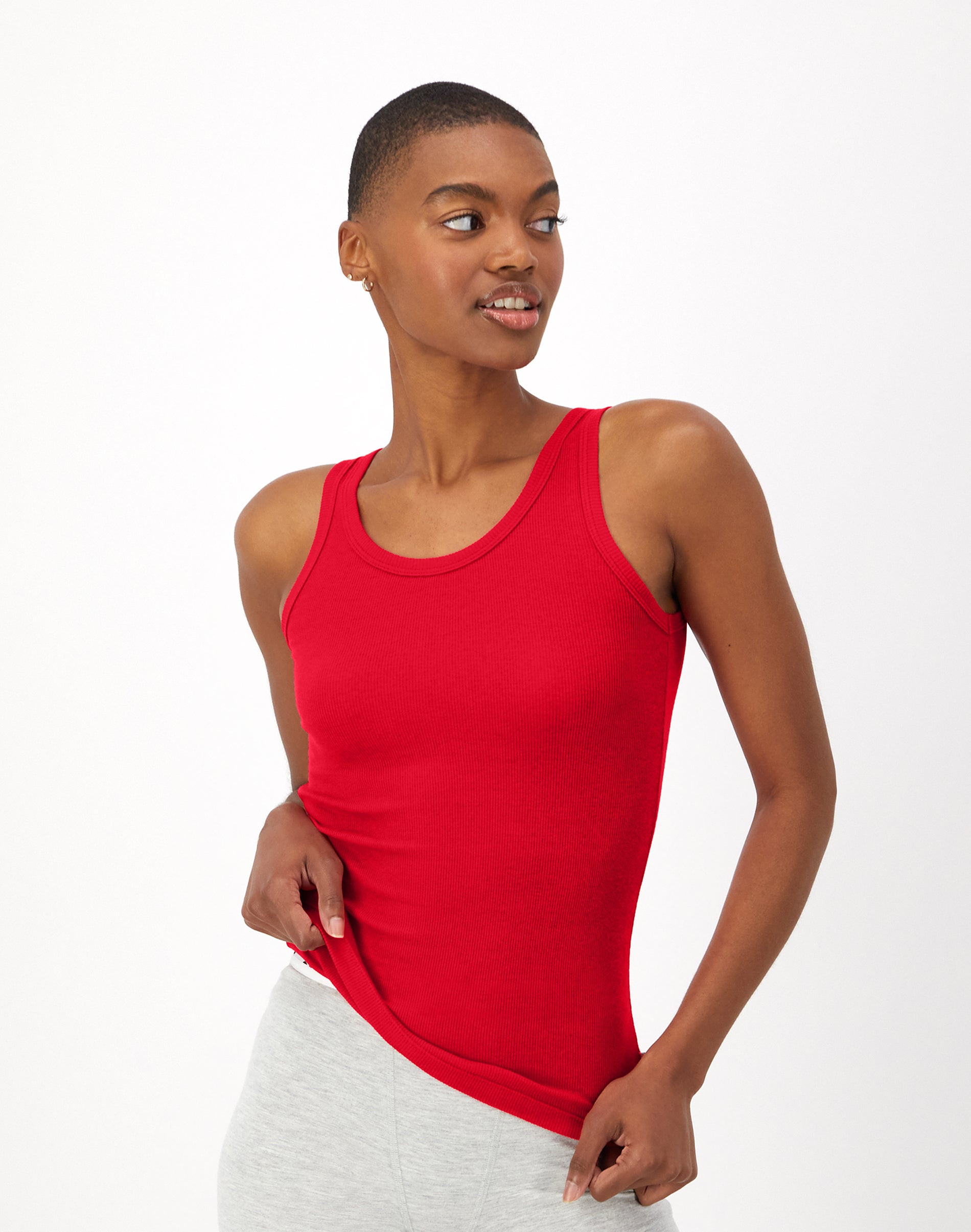 Hanes Originals Comfywear Women's Rib Cotton Tank