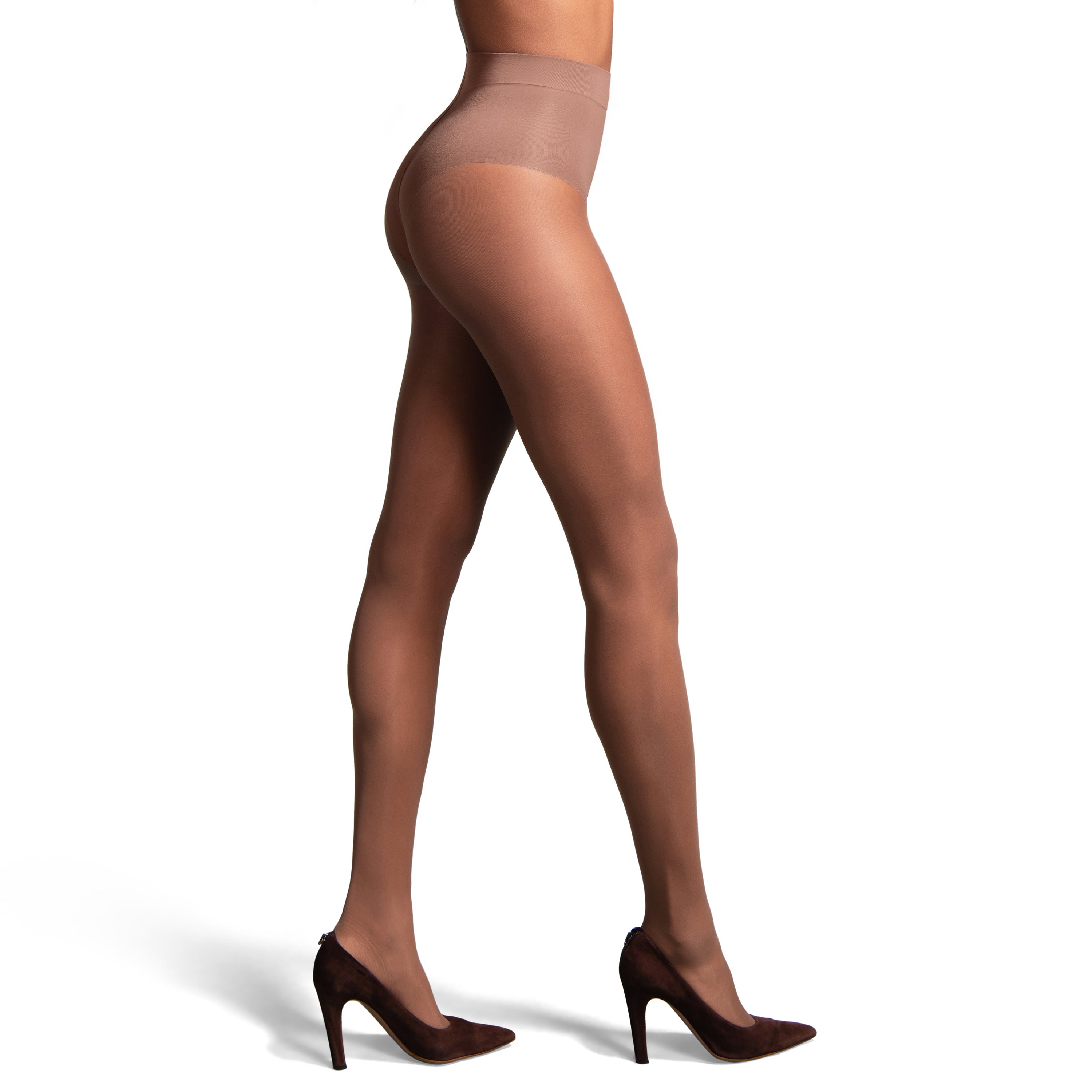 One Hanes Place L'eggs Women's Sheer Tights - Bare Contour Luminous Skin Hosiery - Shaping & Lifting Medium Nude S
