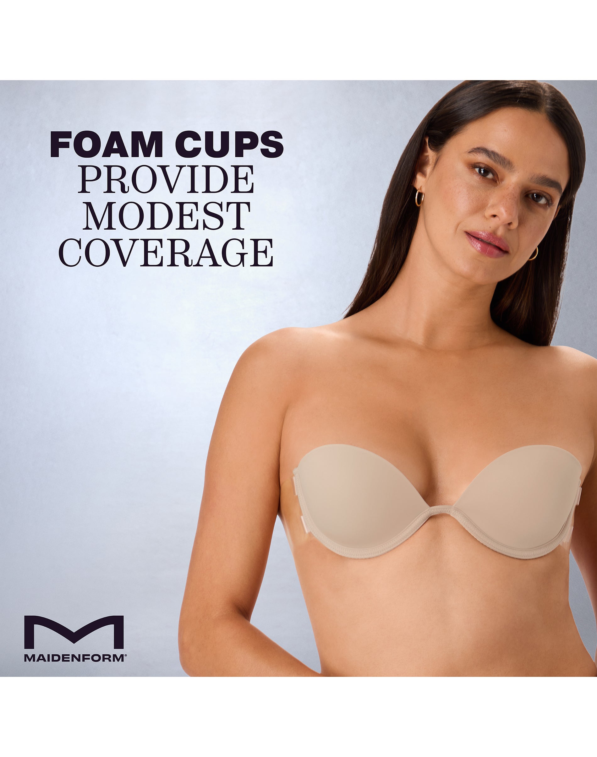 One Hanes Place Maidenform Wireless Wing Bra Almond 6