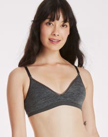 Hanes Reggiseno Sportivo Senza Cuciture da Donna, L, Ebano Hanes Reggiseno Sportivo Senza Cuciture da Donna, L, Ebano