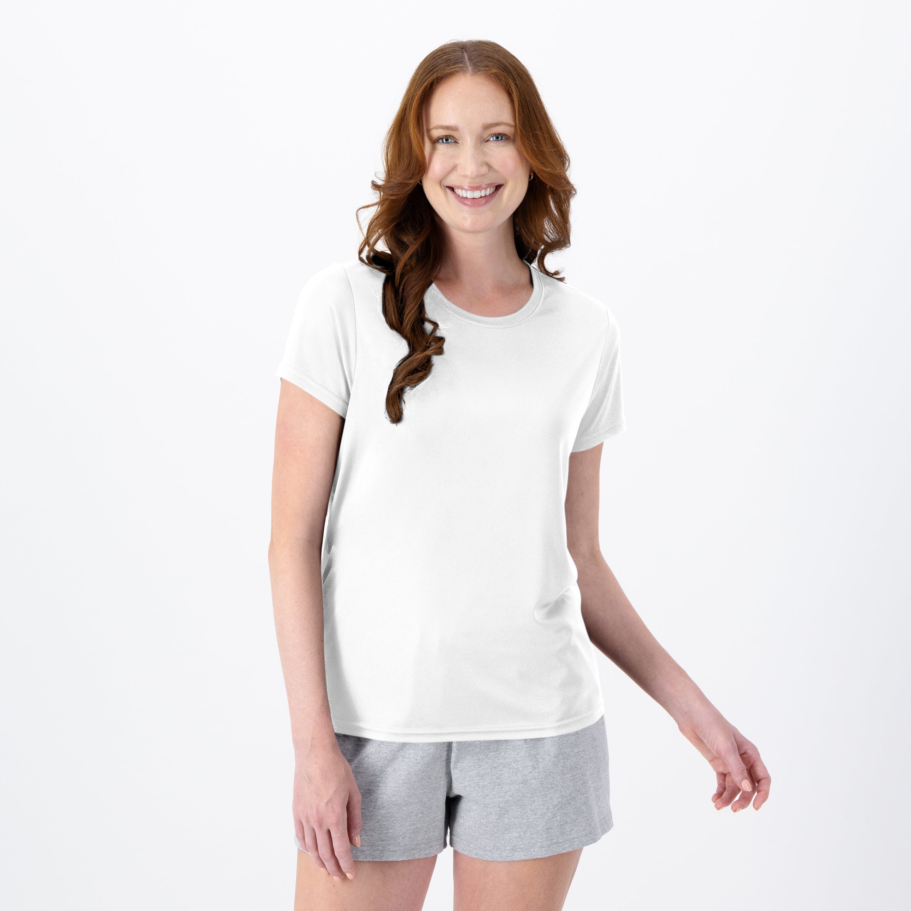 Hanes Sport Cool DRI Women's Performance T-Shirt White XL