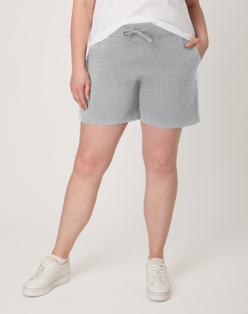 Hanes Women's Jersey Pocket Shorts, 7"