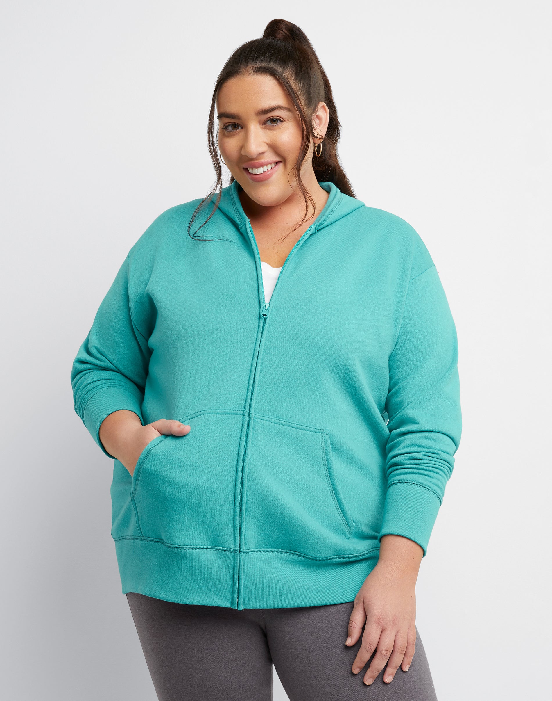 DaizyStripper まゆ Over Size Sweat Port Authority Women's Microterry Pullover Hoodie | Product | Port
