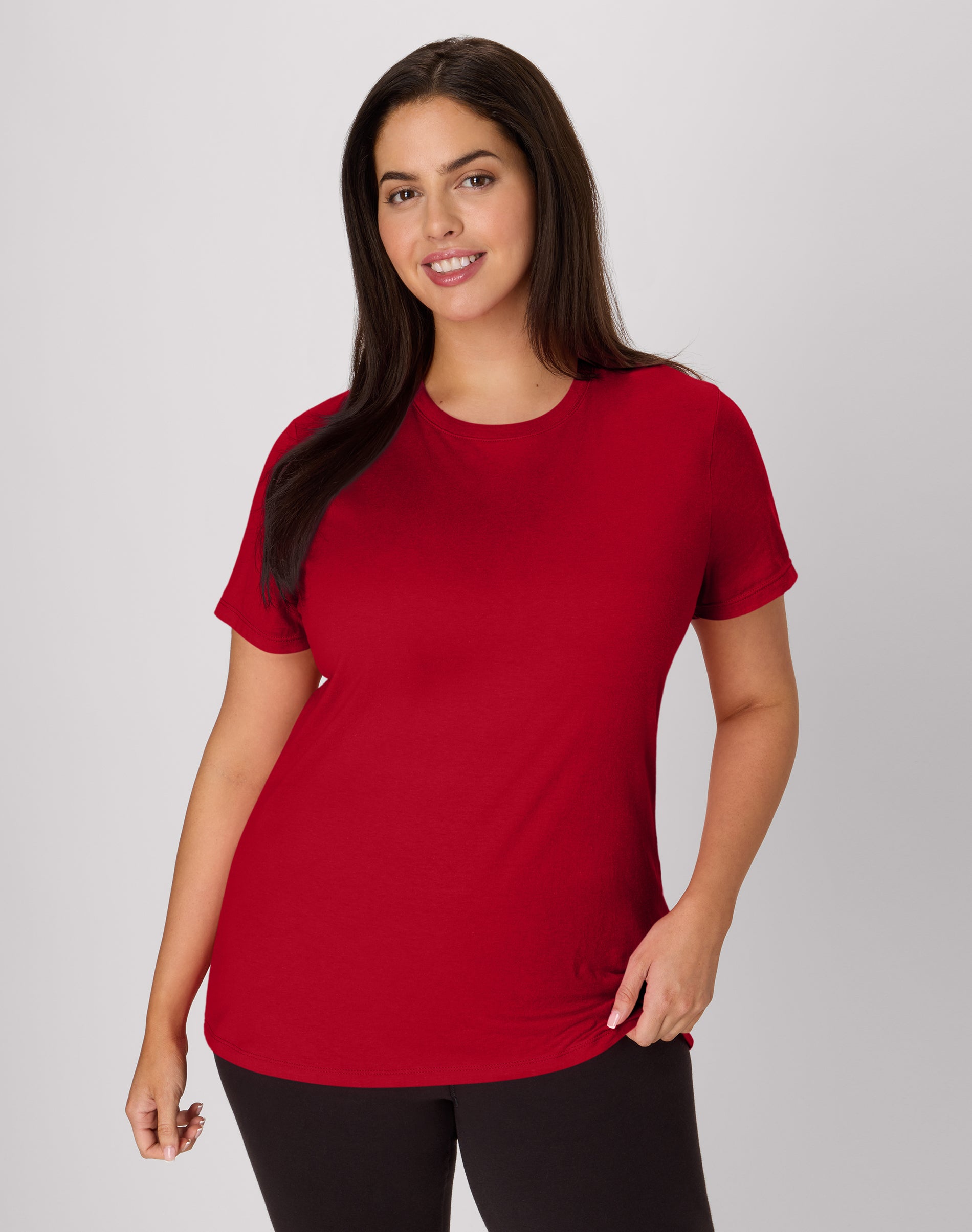 Just My Size Scoop-Neck Women's Tee | OJ777 | Hanes.com