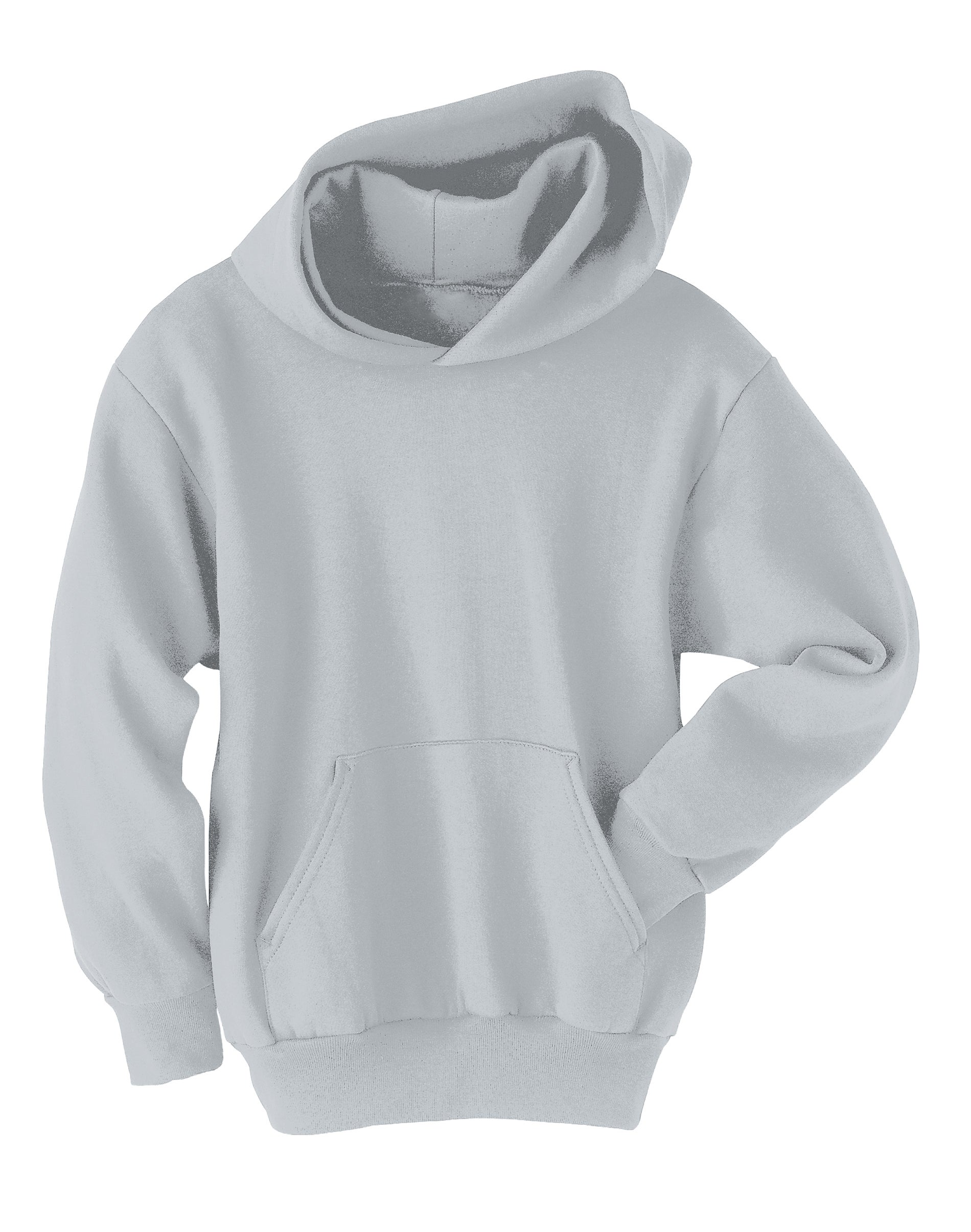 Hanes EcoSmart Kids' Hoodie Light Steel S