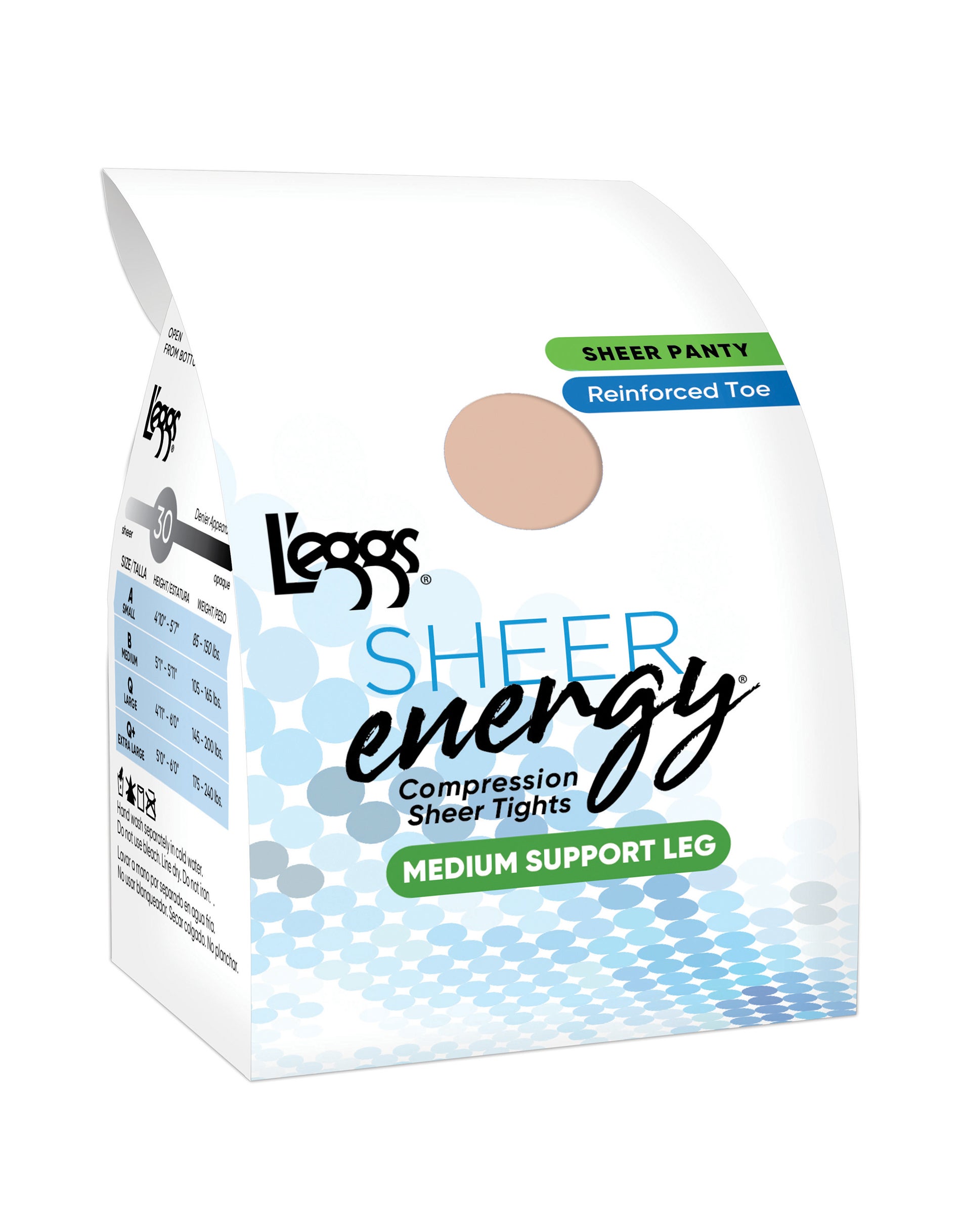 L'eggs Sheer Energy Regular Pantyhose 
