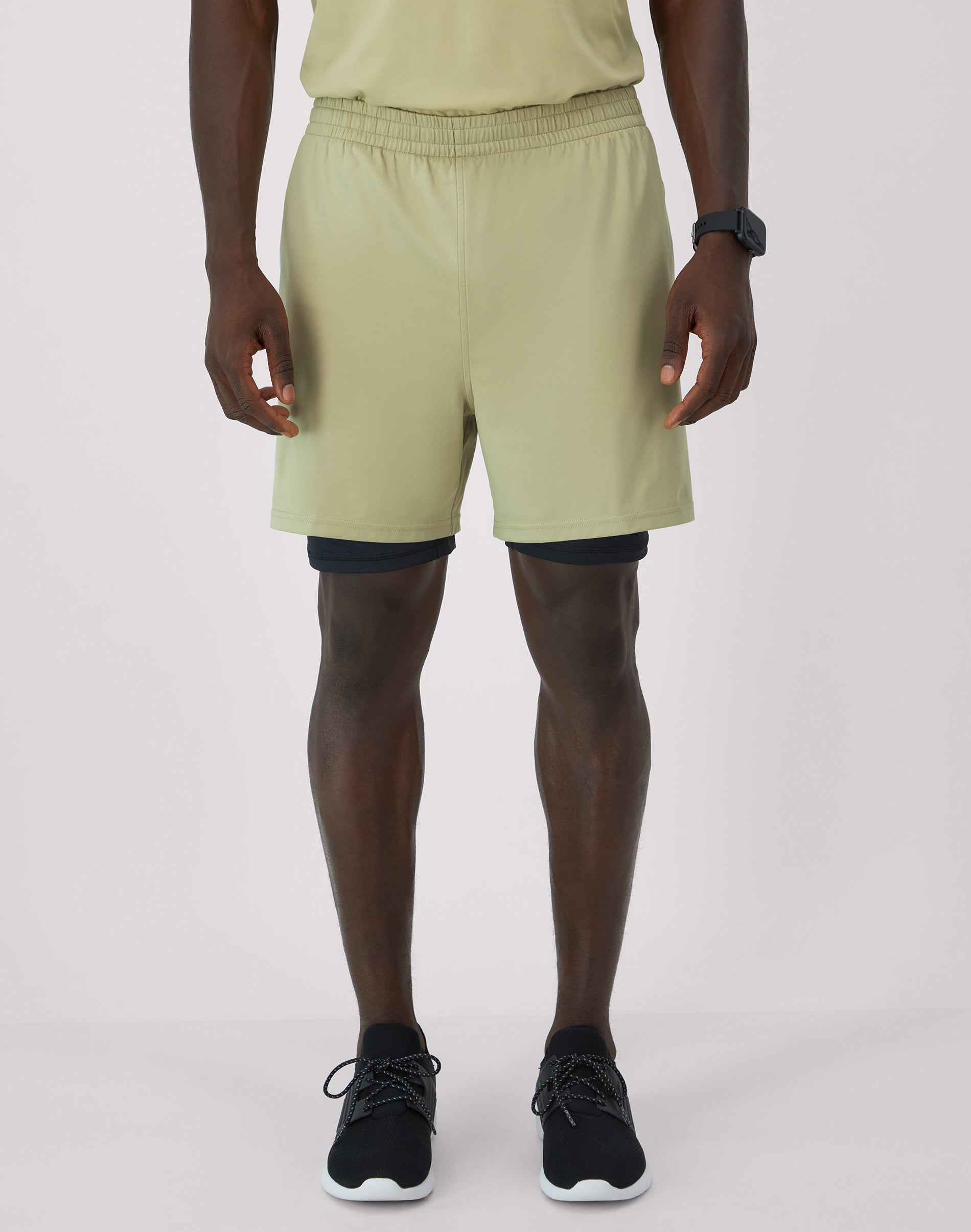 Hanes Moves Men's 2-in-1 Gym Shorts, 5