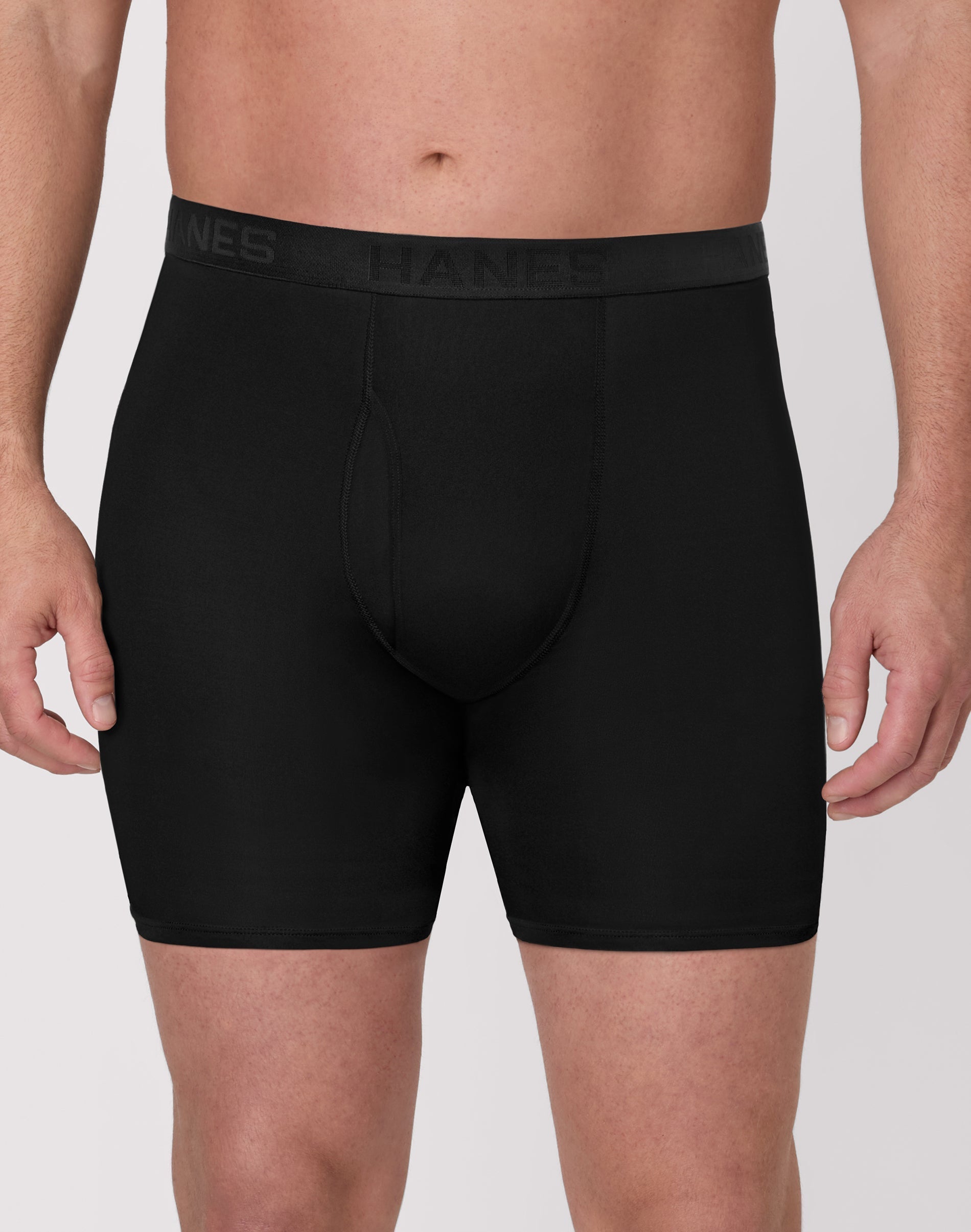 Hanes Men's Underwear Boxer Briefs, 3-Pack, Big Man Ultimate Sport ( & Tall) Assorted 2XB