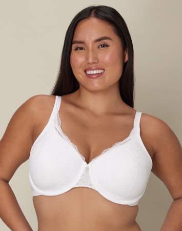 Playtex Secrets Beautiful Lift Embroidered Underwire Bra