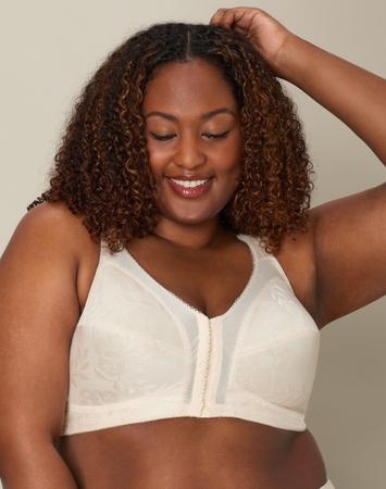 Playtex 18 Hour Supportive Front Close Flexible Back Wireless Bra