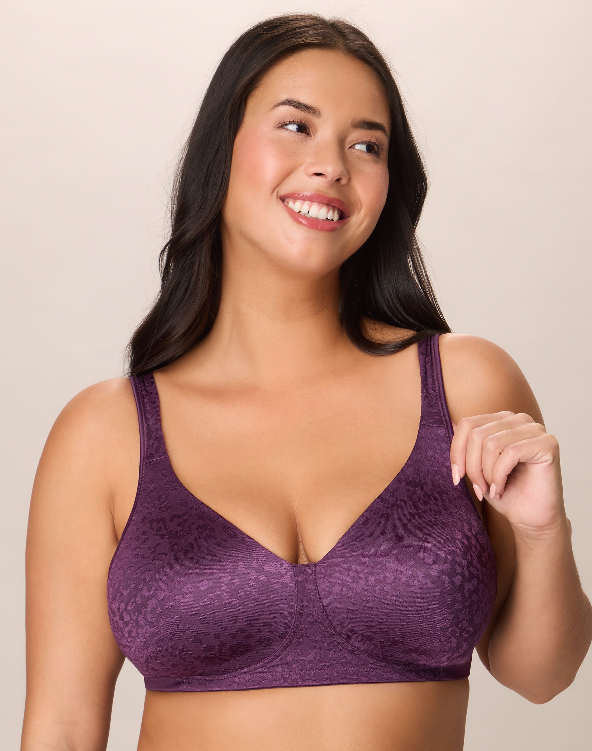Playtex 18 Hour Ultimate Lift & Support Wireless Bra Blackberry Jam 40D Women's