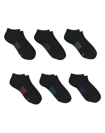 Hanes X-Temp Women's Performance No Show Socks, 6-Pairs