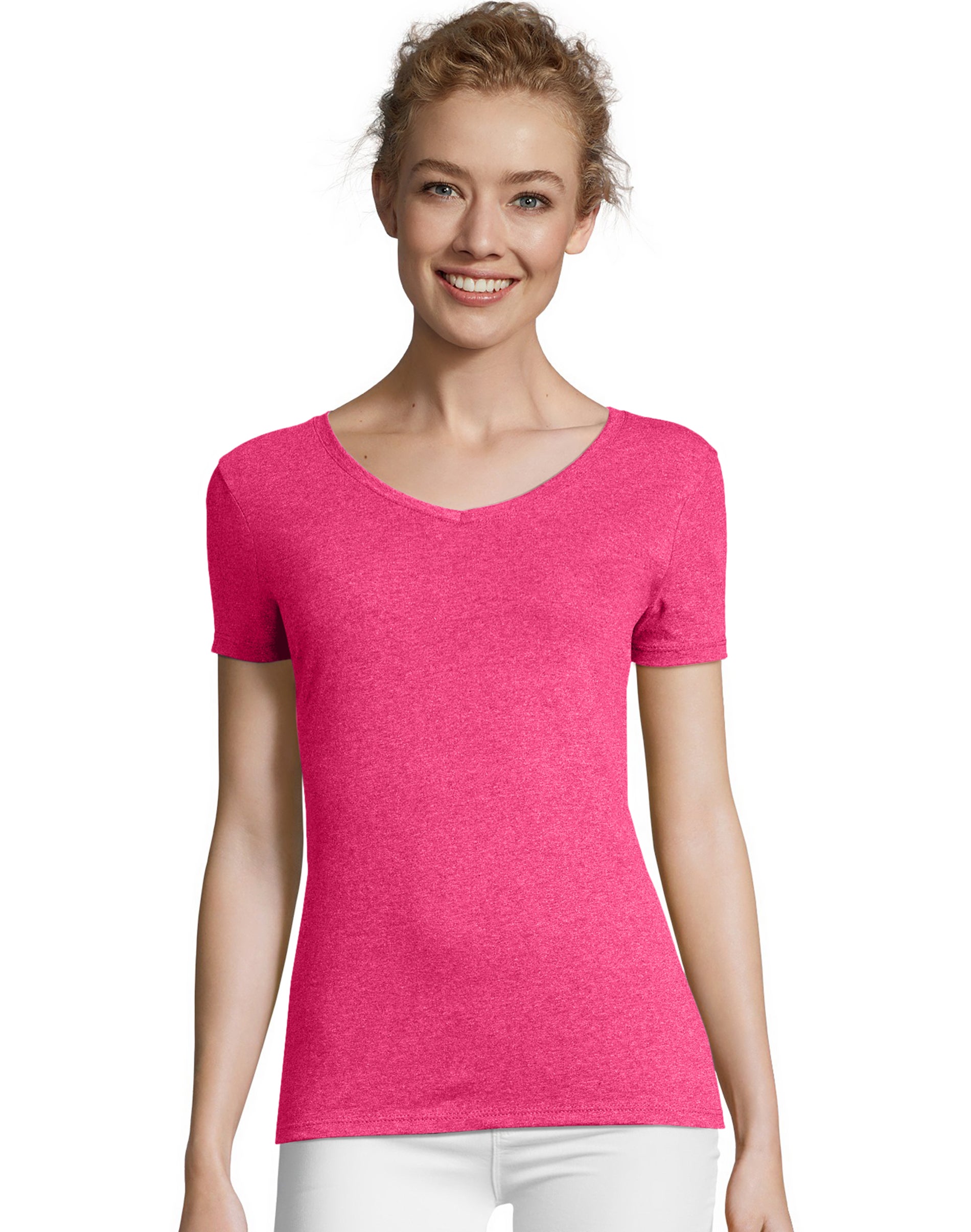 Hanes Womens Crewneck Tee 3-Pack Base Layers Women